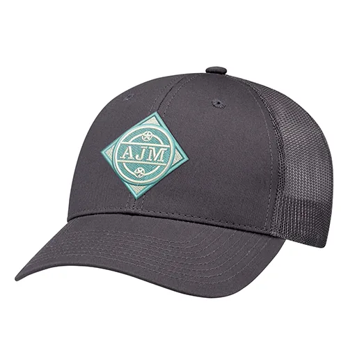 AJM 6640M 6-Panel Full-Fit Mesh Cap