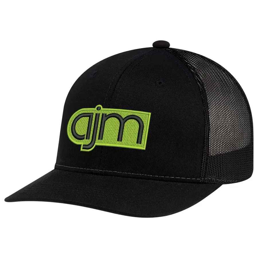 AJM 8E019B 6 Panel Constructed Pro-Round (Mesh Back, Youth)
