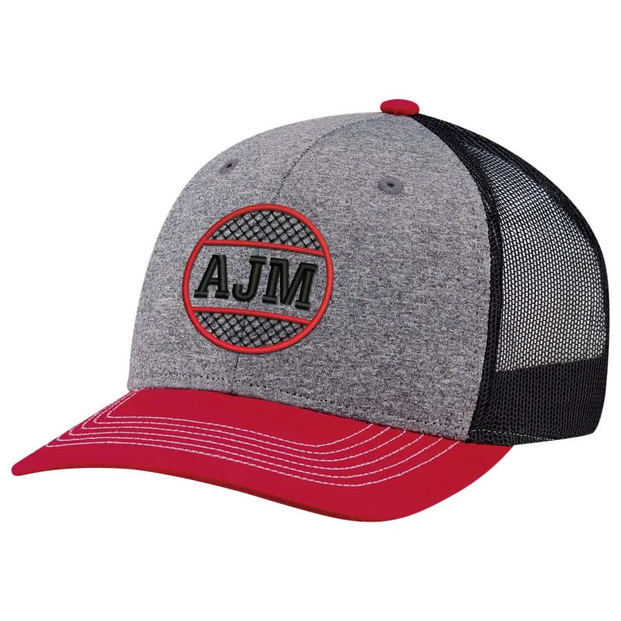 AJM 8J016B 6 Panel Constructed Pro-Round (Mesh Back, Youth)