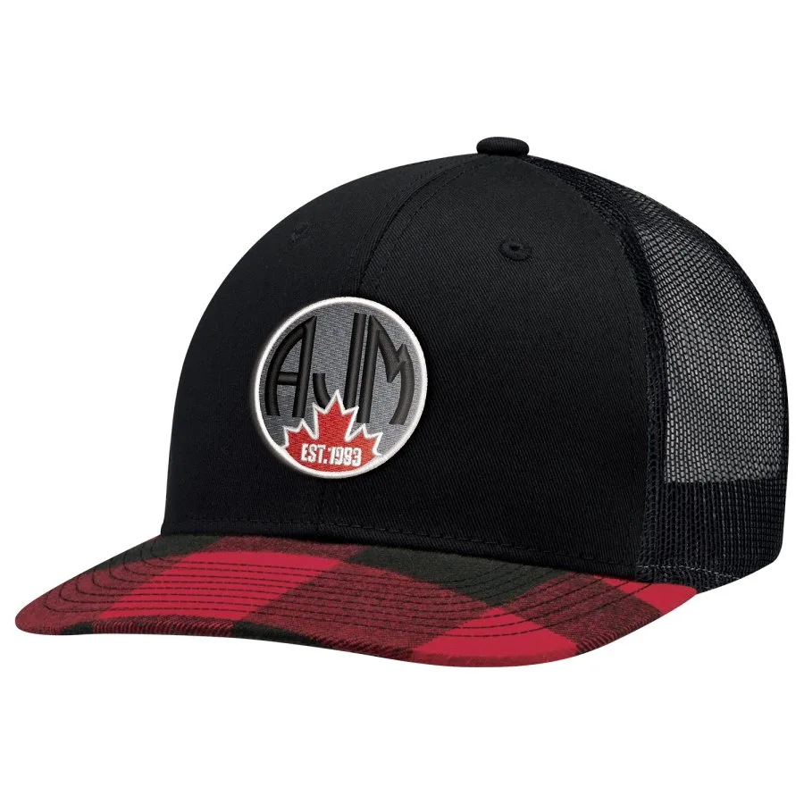 AJM 8M015M 6 Panel Constructed Pro-Round (Lumberjack, Mesh Back)
