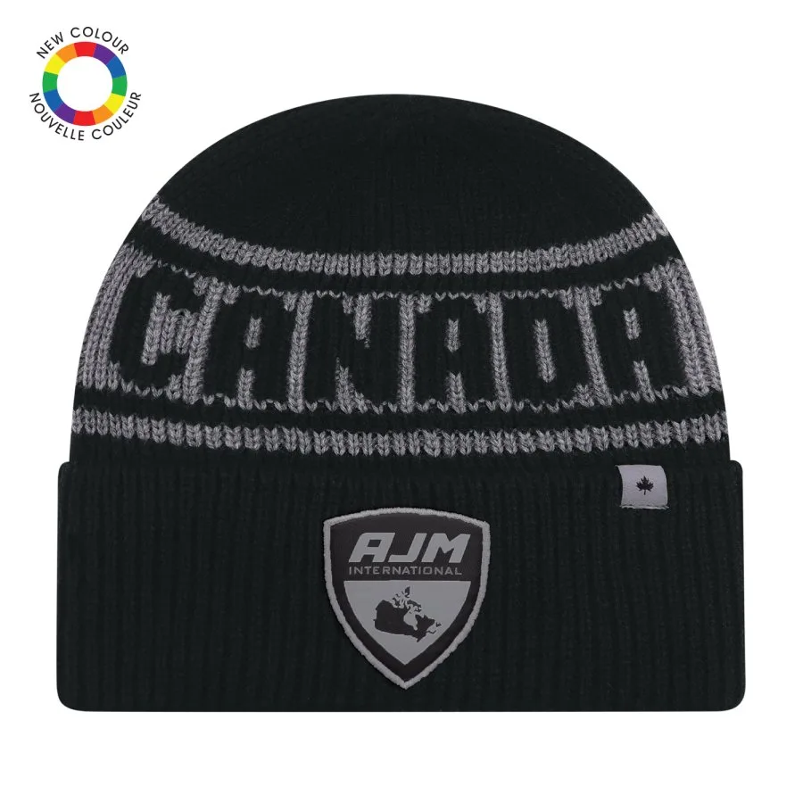 AJM 9R492M Cuff Toque with Flat Seams (Canada)