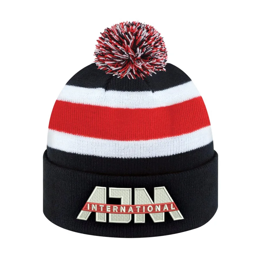 AJM 9S243J Cuff Toque (Pom Pom 8cm, Junior)