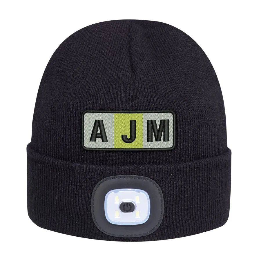 AJM 9X539M Cuff Toque with LED Light
