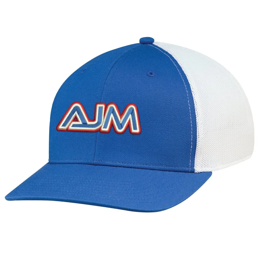 AJM AC5809Y 6 Panel Constructed Pro-Round (Mesh Back, A-Class, A-Flex, Youth)