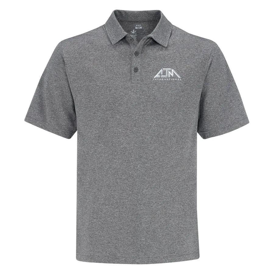 AJM PM1040 Performance Heather Polos