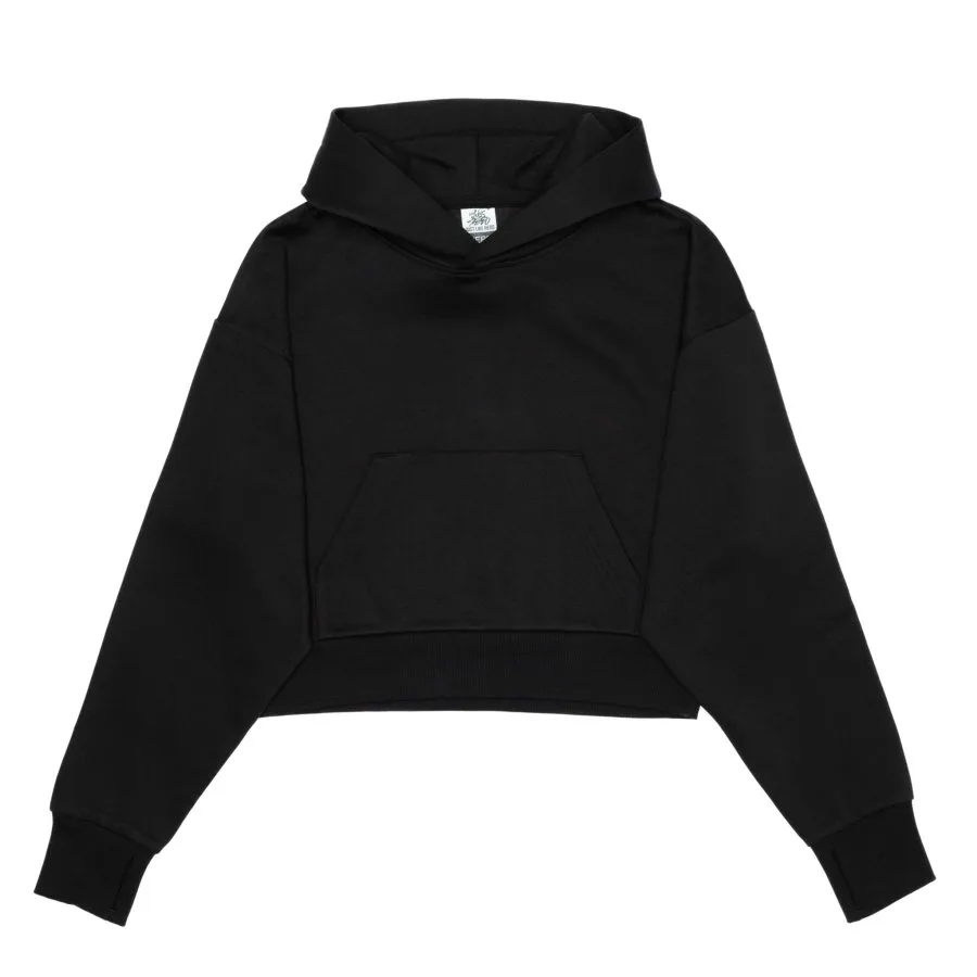 Just Like Hero HERO-2120C Cropped Drop Shoulder Hoodie