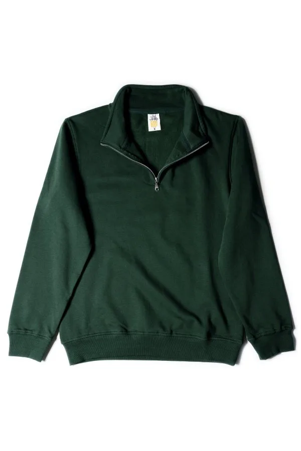 Just Like Hero HERO-4020Y Youth Quarter Zip Sweatshirt