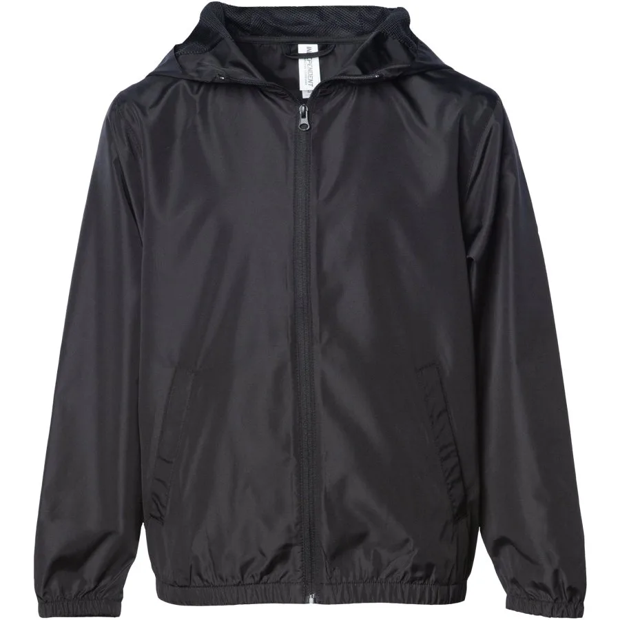 Independent Trading Co. EXP24YWZ Youth Lightweight Windbreaker Jacket