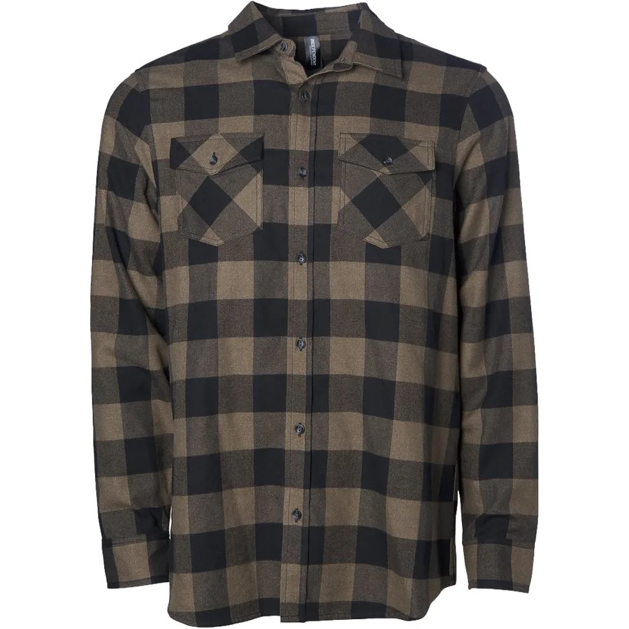 Independent Trading Co. EXP50F Men's Flannel Shirt