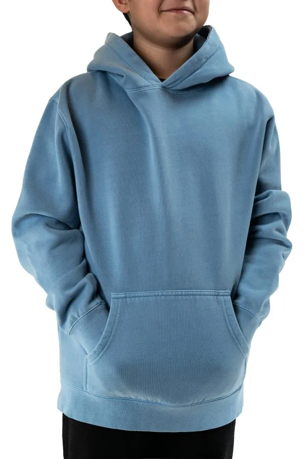Independent Trading Co. IND4001YPD Youth Heavyweight Pigment Dye Hoodie