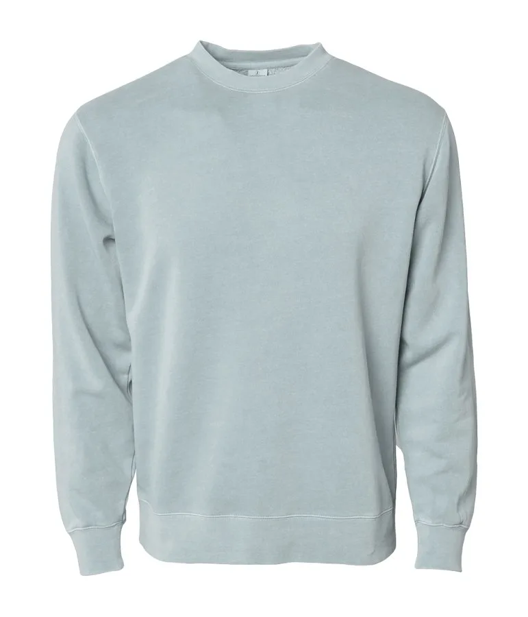 Independent Trading Co. PRM3500 Unisex Midweight Pigment Dye Crew
