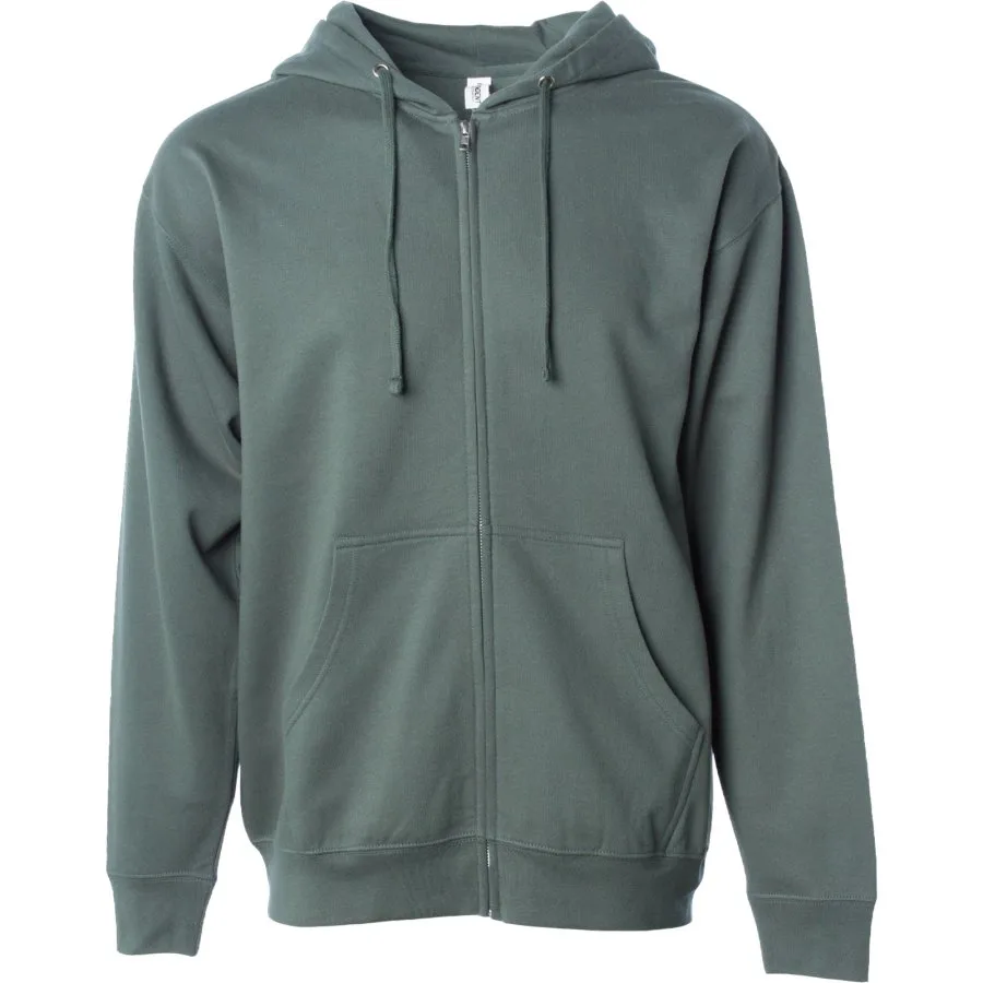Independent Trading Co. SS4500Z Midweight Zip Hooded Sweatshirt