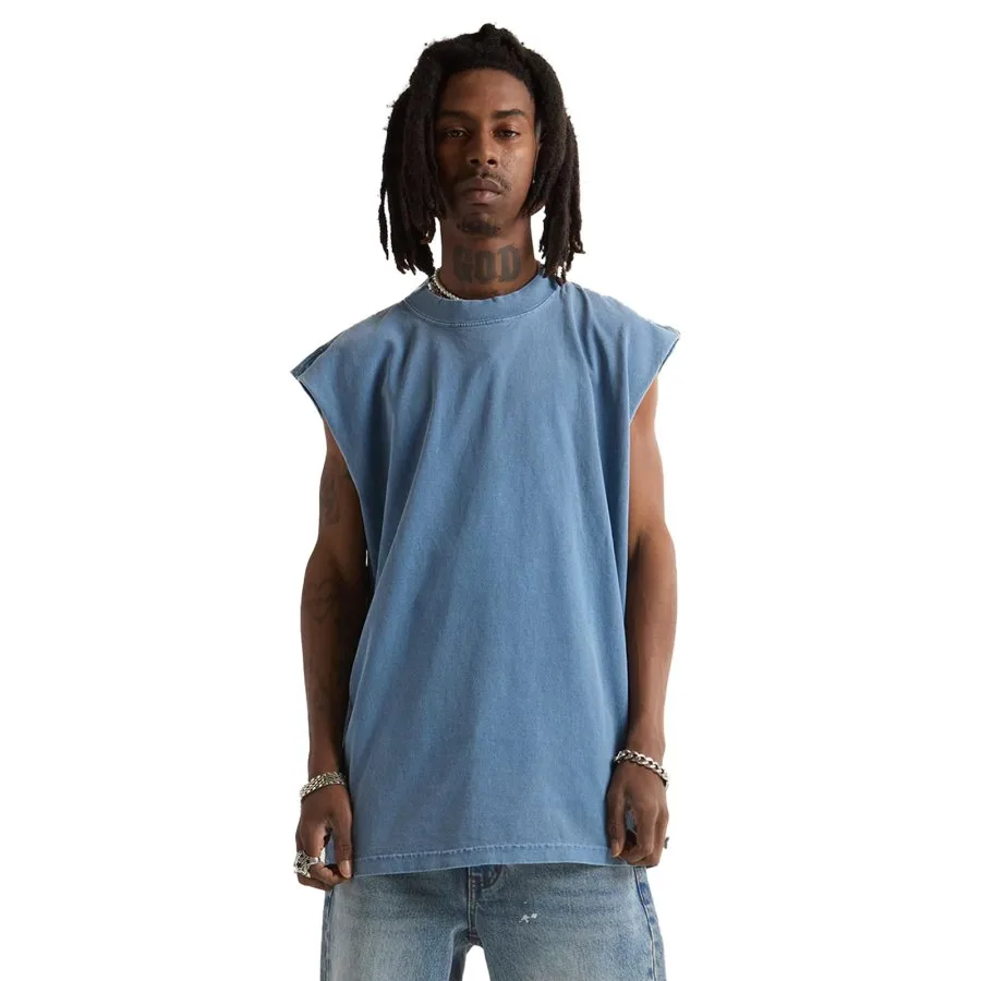 Shaka Wear SHMTMT Garment Dye Muscle Tee