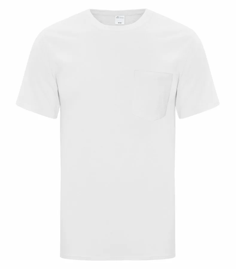 ATC ATC1000P Everyday Cotton Pocket Tee