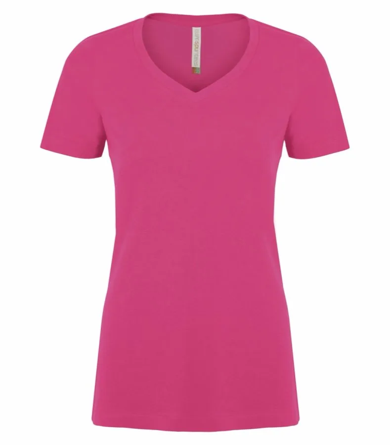 ATC ATC8001L Ring Spun V-Neck Ladies' Tee