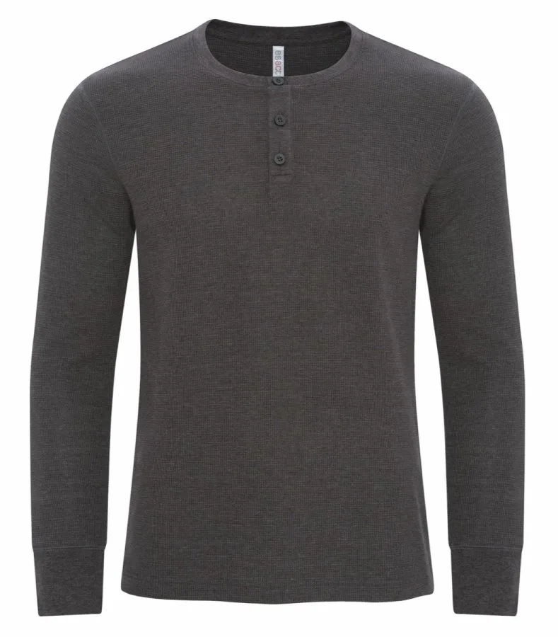 ATC ATC8064 Vintage Thermal Long Sleeve Henley