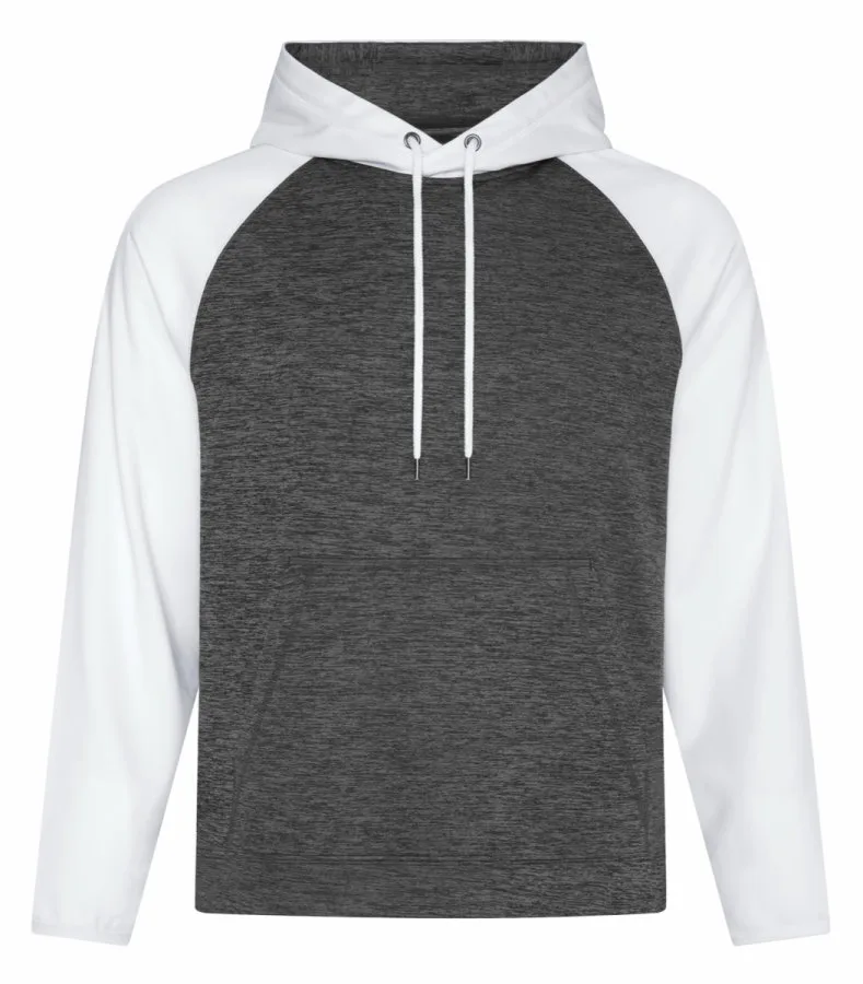 ATC F2047 Dynamic Heather Fleece Two Tone Hoodie