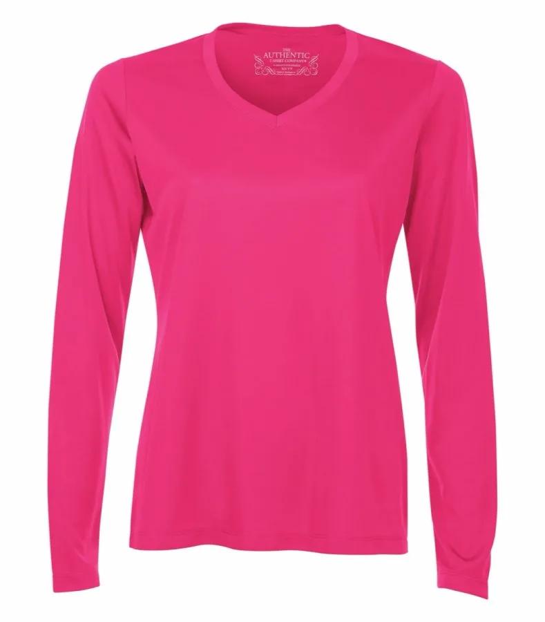 ATC L3520LS Pro Team Long Sleeve V-Neck Ladies' Tee