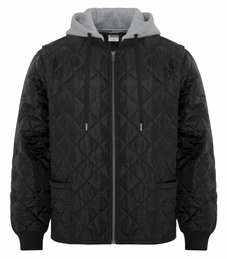 ATC WeRK7611H Quilted Hooded Freezer Jacket