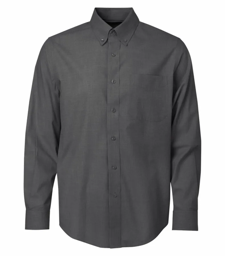 Coal Harbour D6004 Textured Crosshatch Woven Shirt