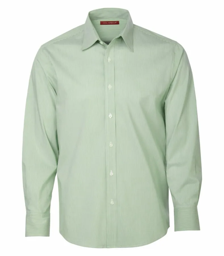 Coal Harbour D6006 Mini Stripe Stretch Woven Shirt