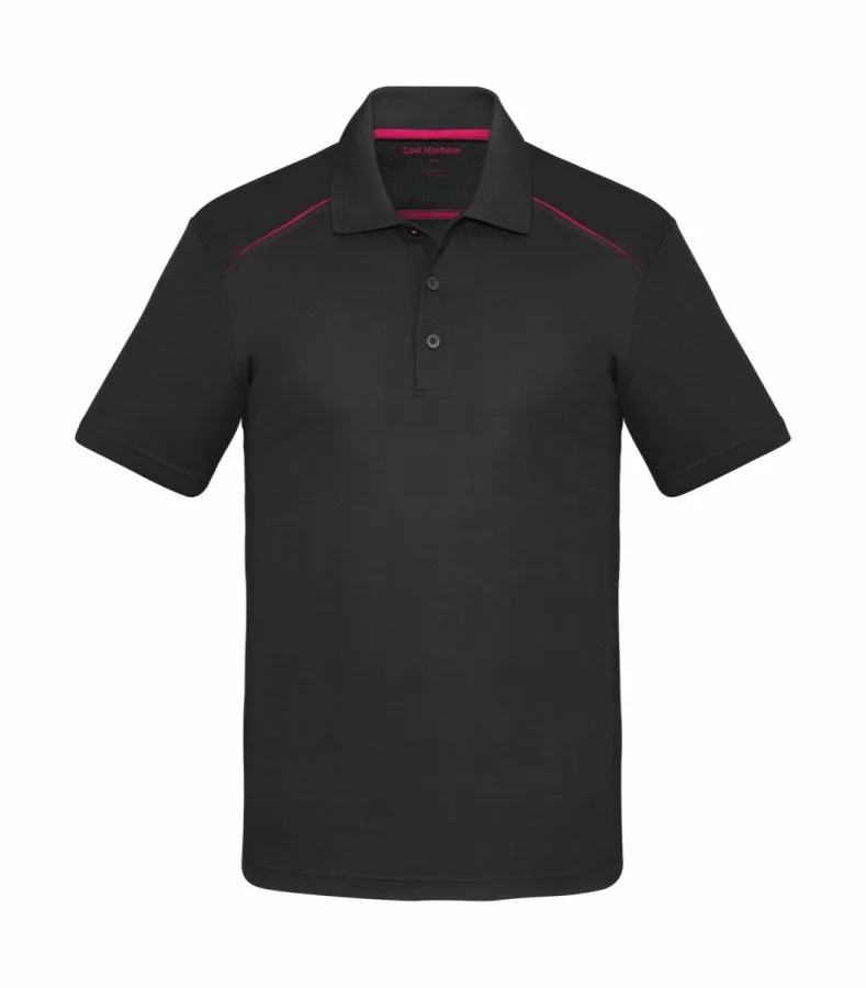 Coal Harbour S4002 Snag Resistant Contrast Inset Polo
