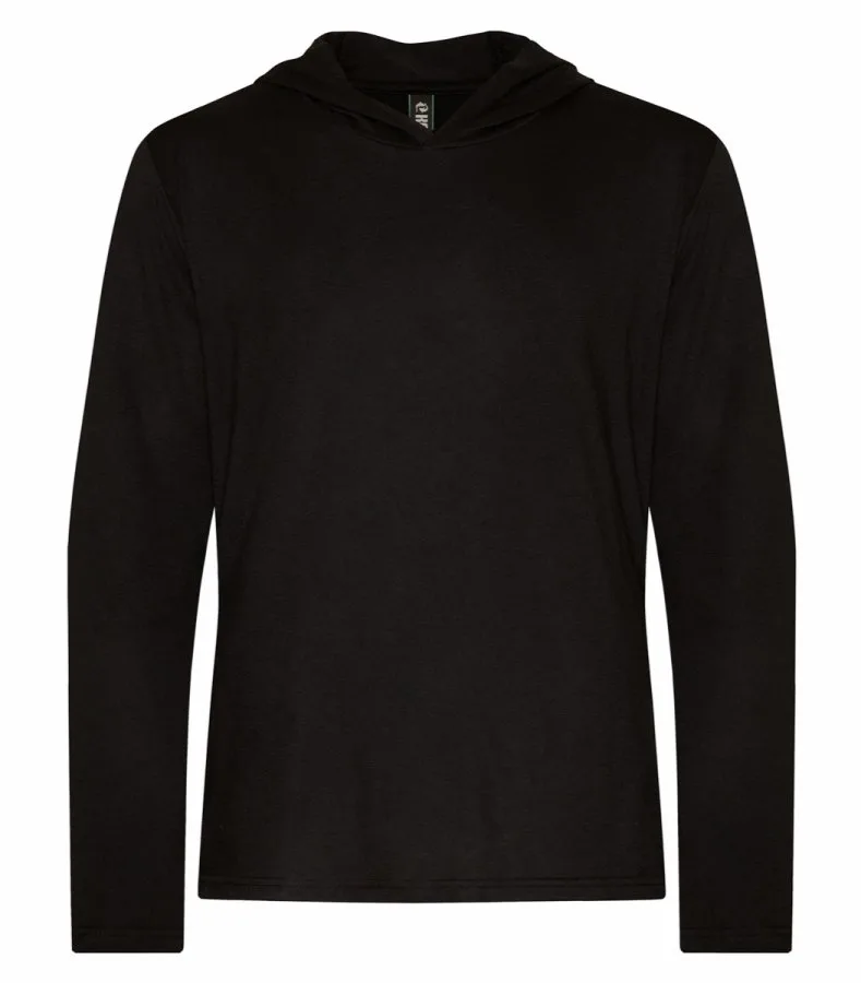 KOI KOI8051 Element Triblend Long Sleeve Hooded Tee