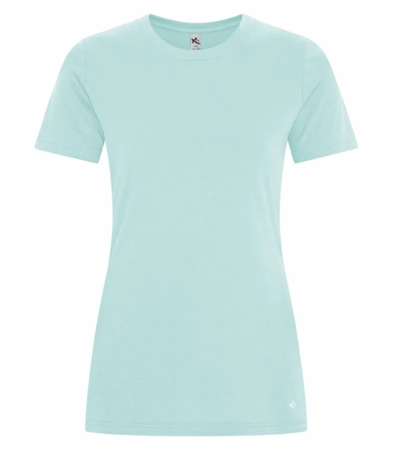 KOI KOI8060L Element Ring Spun CVC Ladies' Tee