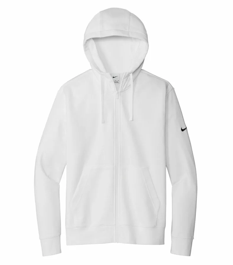 Nike DR1513 Club Fleece Sleeve Swoosh Full Zip Hoodie