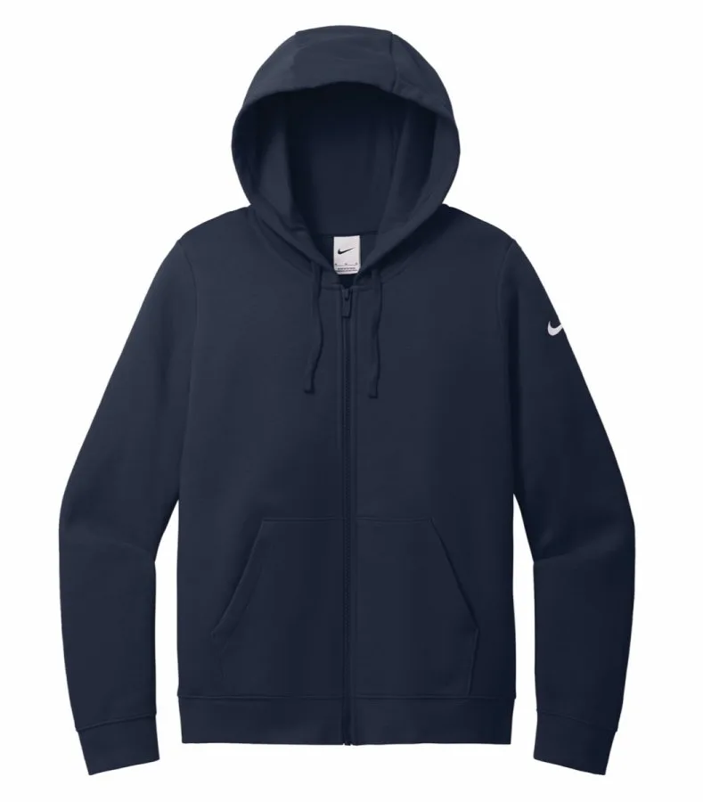 Nike NKFD9890 Club Fleece Sleeve Swoosh Ladies' Full Zip Hoodie