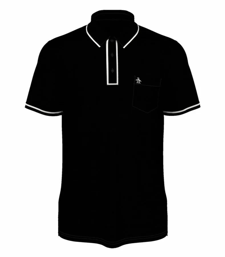 Original Penguin OGKSE002 Technical Earl Polo