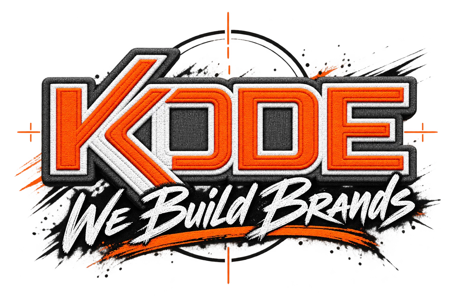 KODE — We Build Brands, screen printed full front
