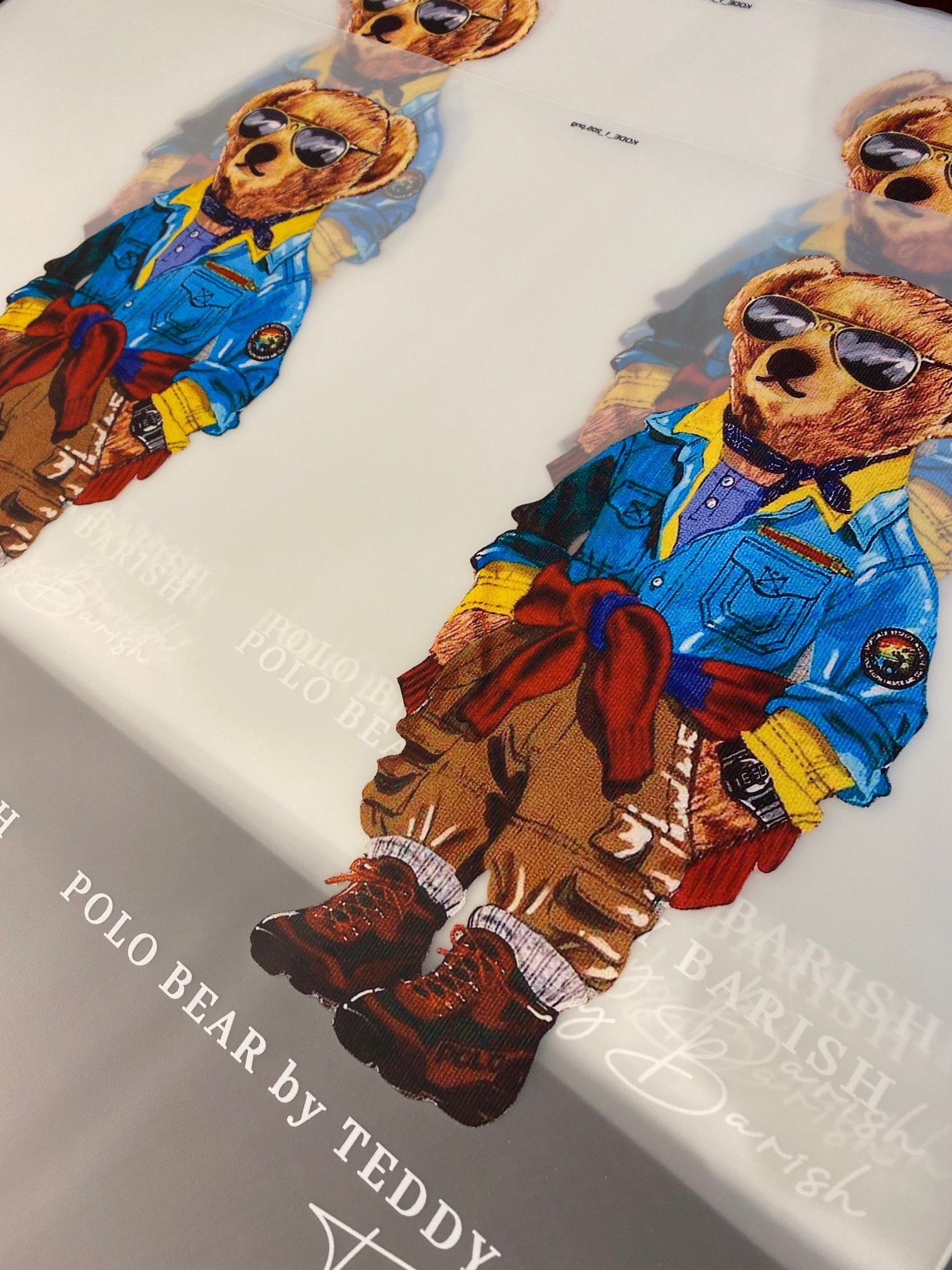 custom DTF printed garment Kode Garment