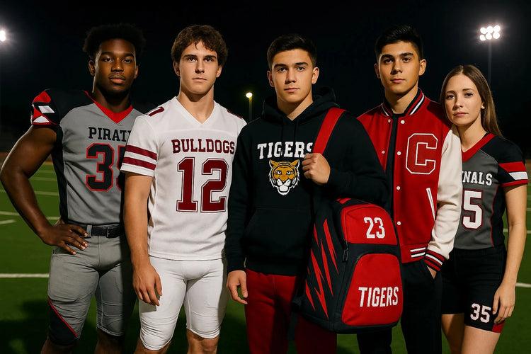 schoools spirit wear uniforms event merch ontario newmarket canada kode garment