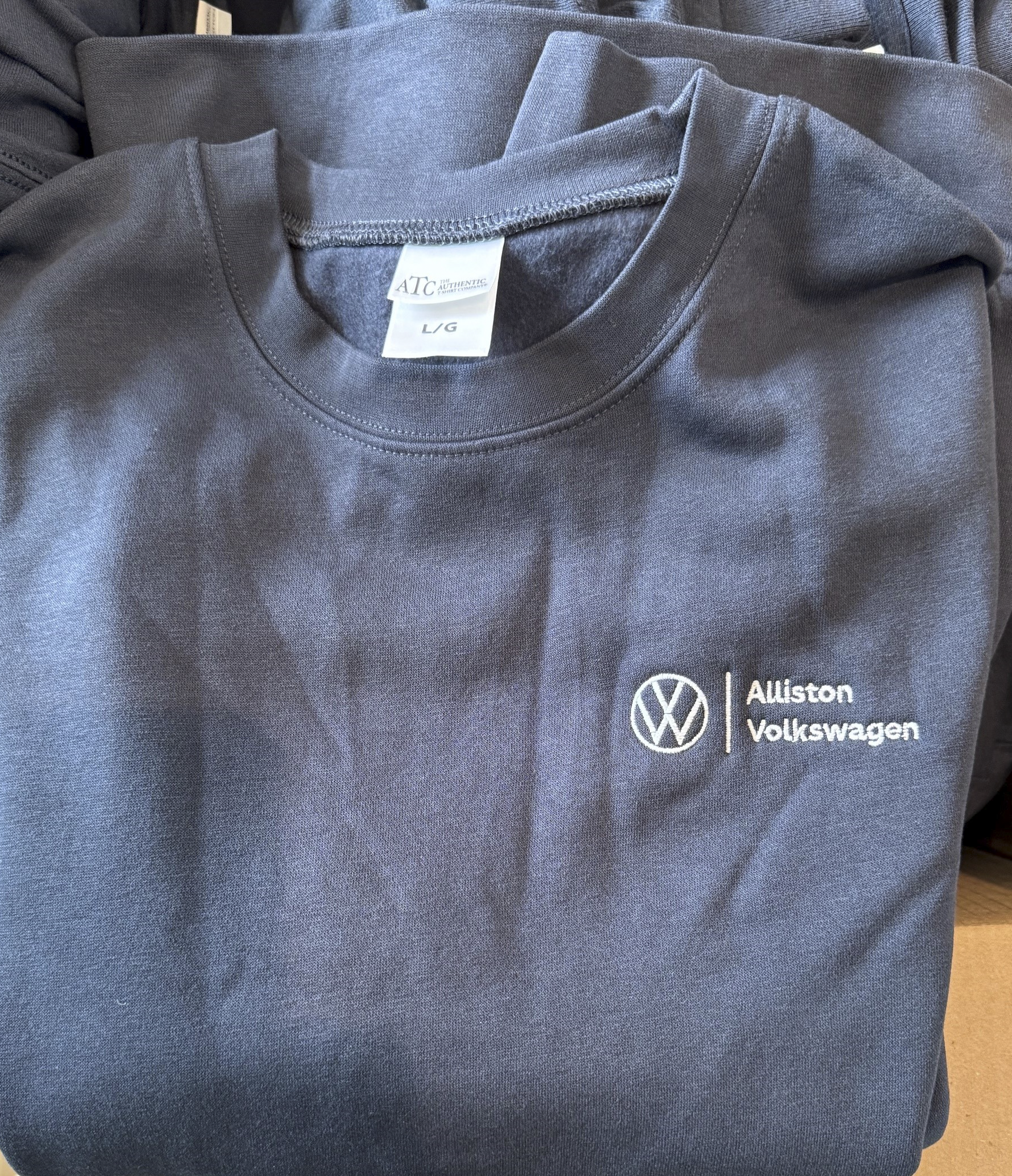 Alliston Volkswagen gildan 2000 gildan 18000 embroidery