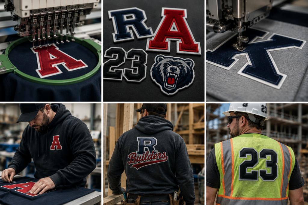 Applique Saskatoon | Custom Appliqué & Twill Services