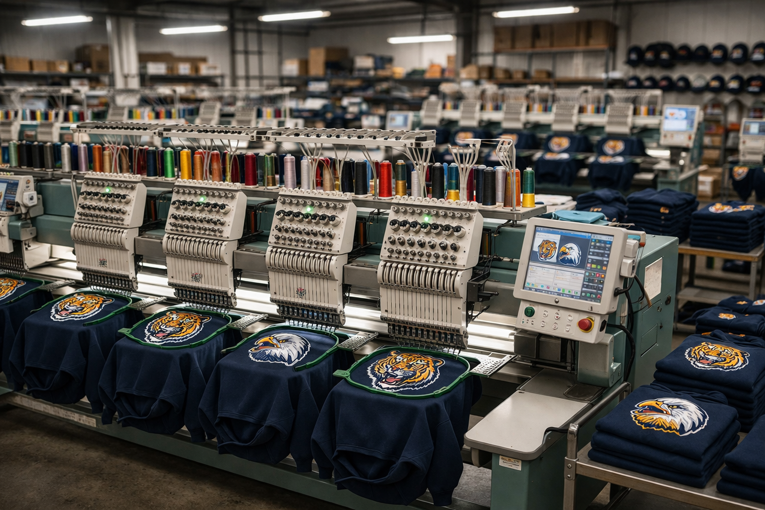 Custom embroidery Kode garment Newmarket Ontario Canada